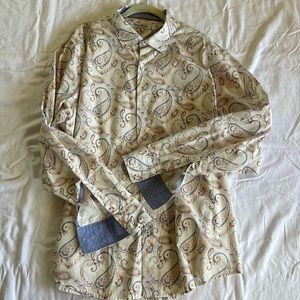 Men’s Tommy Bahama Paisley Long Sleeve Shirt